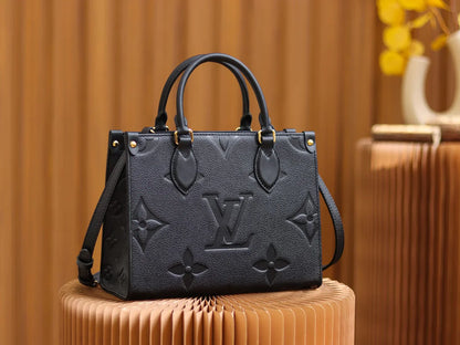 Louis Vuitton Ebene Monogram Leather Bag