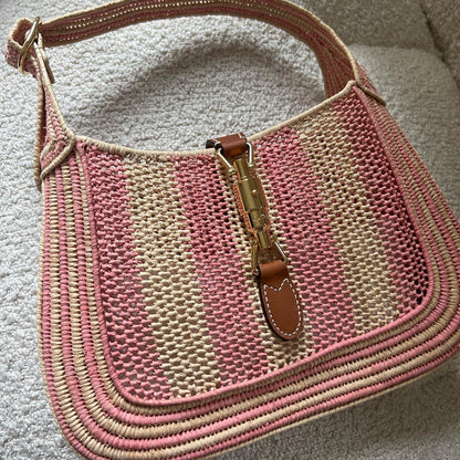Gucci Jackie Raffia bag