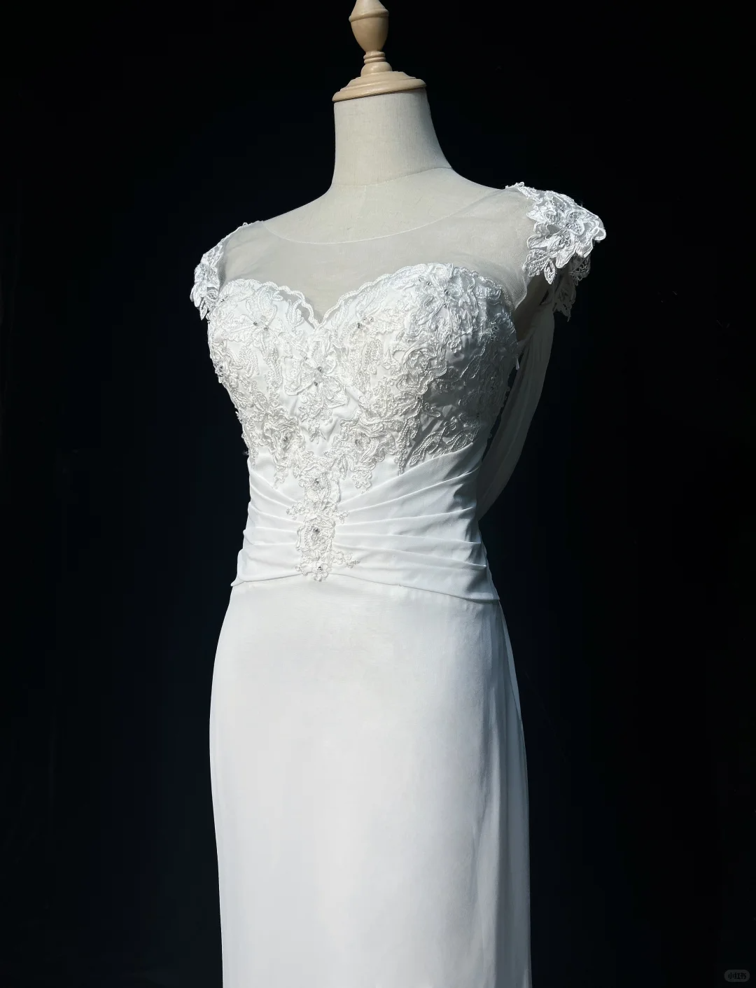 Vintage Bridal Dress Mermaid Sweetheart Backless Chiffon White Lace Long Wedding Dress Retro Wedding Dresses Modest Wedding Gowns DH2671