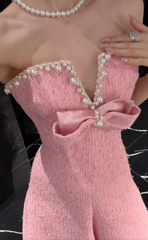 Sweet Pink Sweetheart Neck A-Line 16th Birthday Dress Beaded Short Homecoming Dress Modest Graduation Dress Middle School Hoco Dresses ED03600