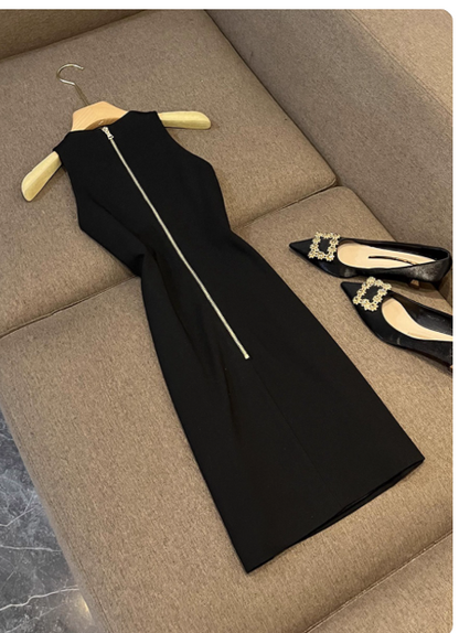 Elegant Jewel Sheath Formal Dresses Cute Satin Rhinestone Hoco Dresses Party Dress ED03917