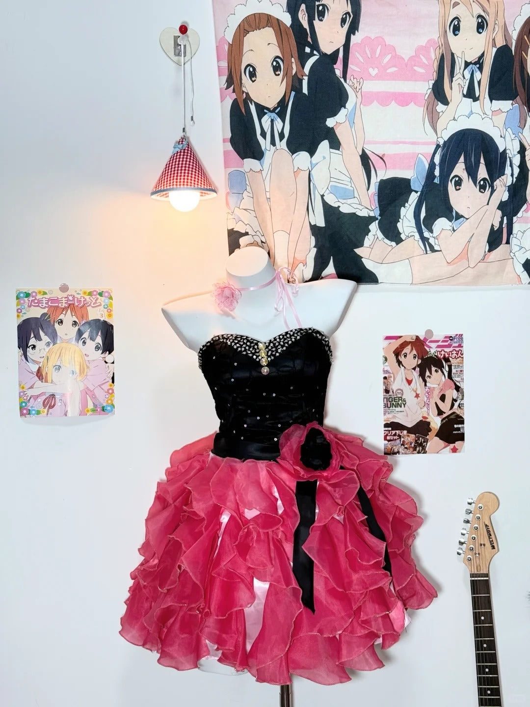 Vintage Black Pink Ball Gown Birthday Dress Sweetheart Neck Short Homecoming Dress Cute Tulle Formal Dress ED03946