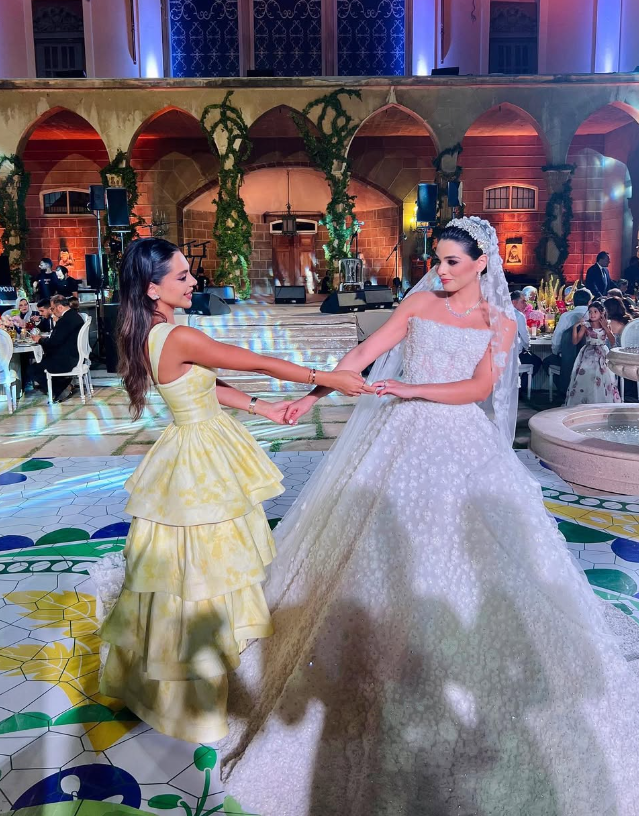 Yellow Layered Satin Long A Line Prom Dress SH1001