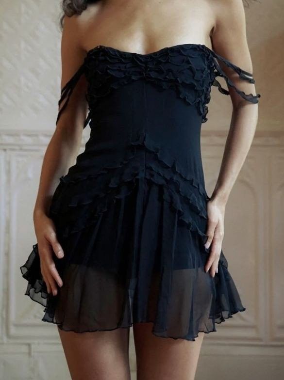 Chic A Line Off The Shoulder Chiffon Short Prom Dress,Homecoming Dress,Evening Dress GG1814