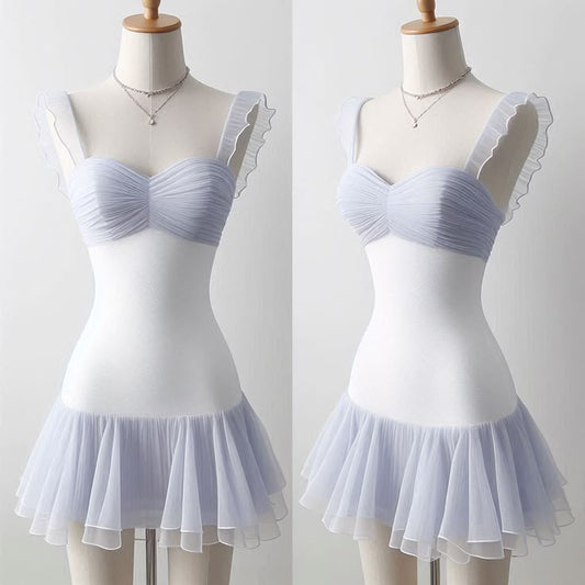 Classy A Line Sweetheart Chiffon Short Prom Dress,Homecoming Dress,Birthday Dress GG2353