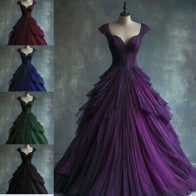 Vintage Ball Gown Sweetheart Tulle Long Prom Dress, Party Dress, Evening Dress GG2424