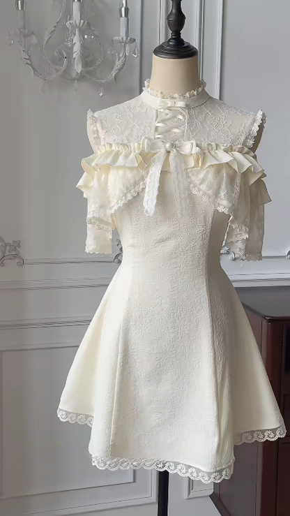 Sweet 16th A Line Satin Lace Short Homecoming Dress,Summer Birthday Dress GG3723