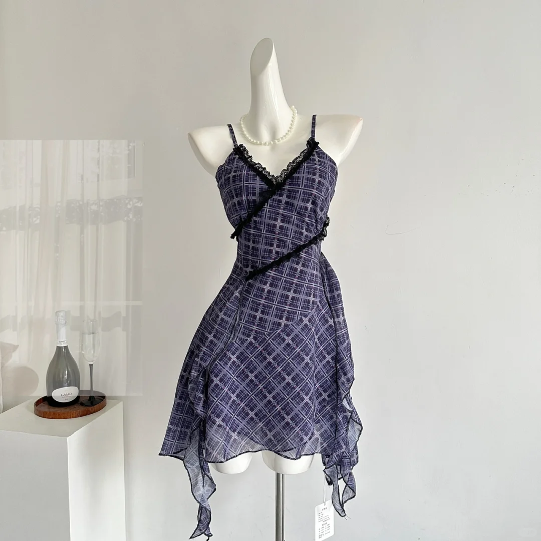 Chic A Line Spaghetti Straps Chiffon Short Homecoming Dress,Summer 19th Birthday Dress GG3807