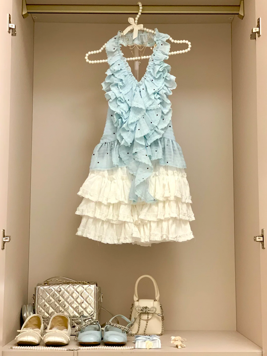 Pretty A Line Halter Satin Ruffles Short Homecoming Dress,Summer 18th Birthday Dress GG3896