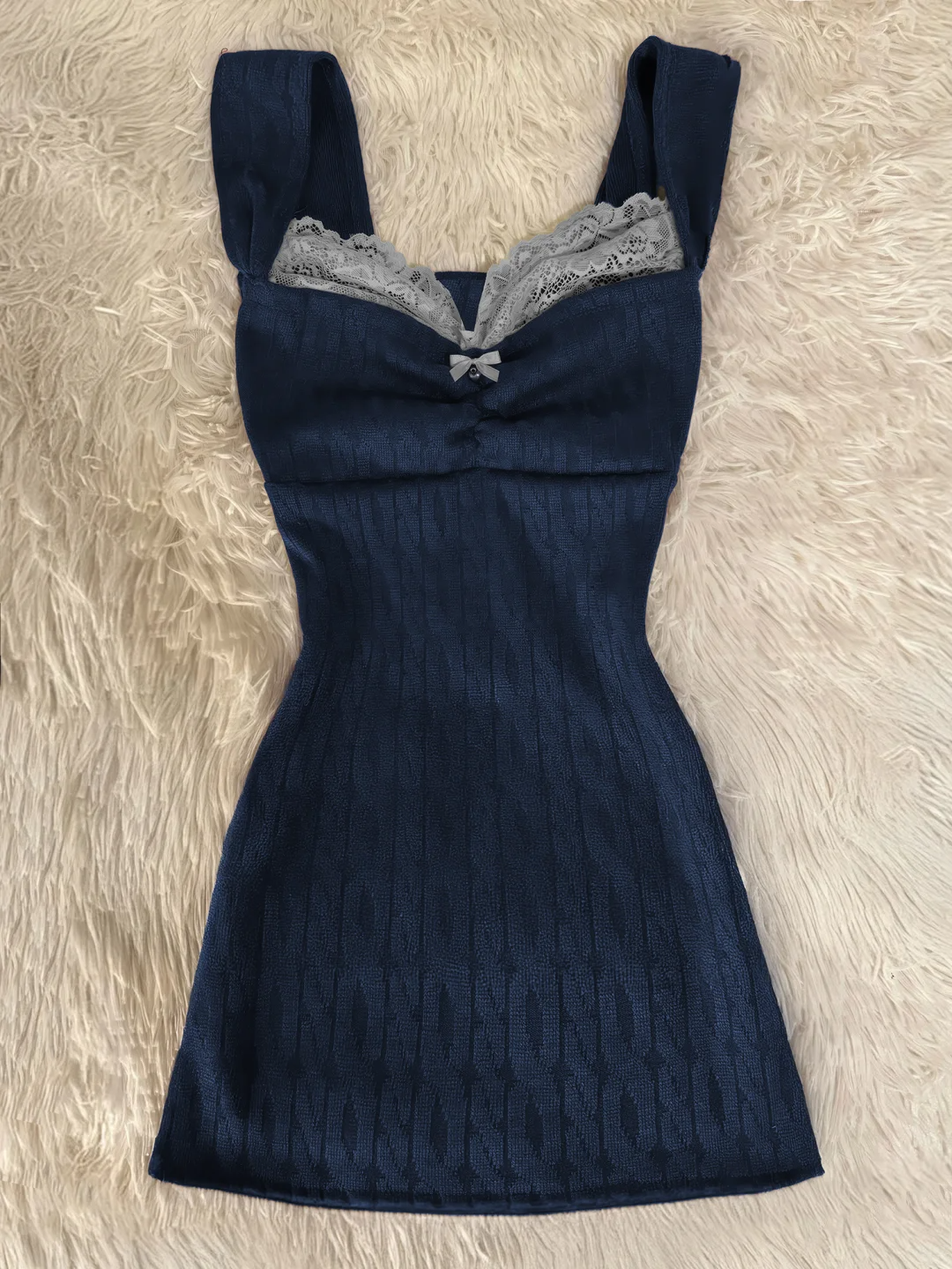 Navy A Line Sweetheart Satin Lace Short Homecoming Dress,Summer 19th Birthday Dress GG4066