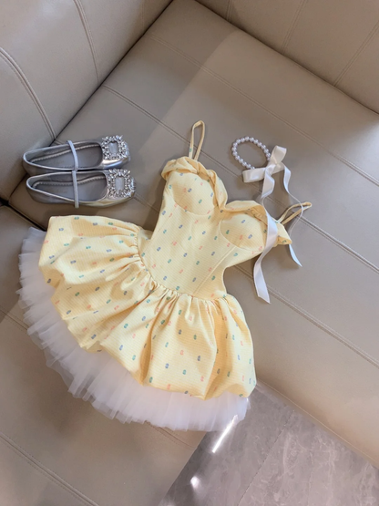 Cute A Line Spaghetti Straps Satin Tulle Printed Short Homecoming Dress,Summer 17th Birthday Dress GG4116