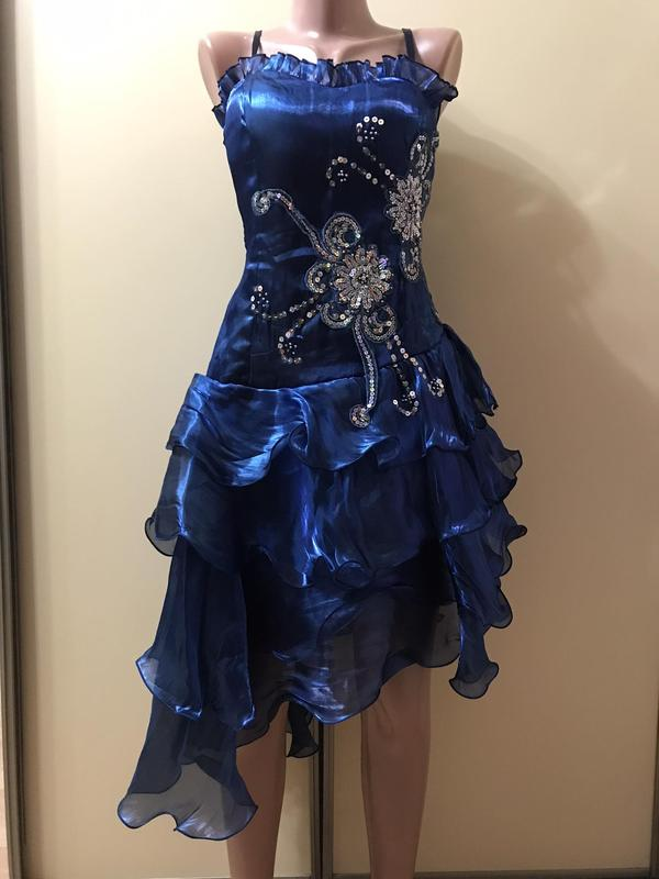 Black Chiffon Beaded Mini Satin Short Prom Dress Homecoming Dress  SH1022