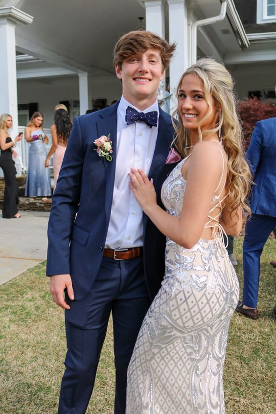 Charming Mermaid Long Evening Dress Prom Dress SH883