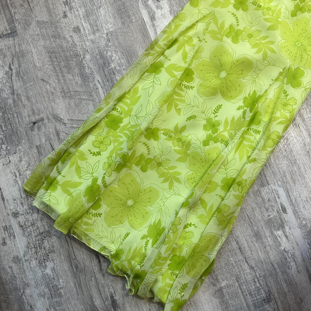 Beautiful light green maxi dress floral sequins vintage prom dress 90s dress maxi dress y2k dress fairy dress wedding guest dress homecoming dress gh4516