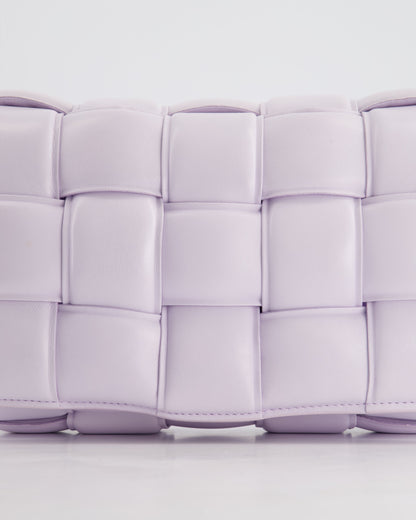 *HOT & FIRE PRICE* Bottega Veneta Pale Lilac Padded Cassette Bag with Gold Hardware RRP £2,780