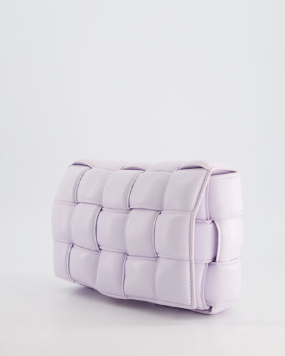 *HOT & FIRE PRICE* Bottega Veneta Pale Lilac Padded Cassette Bag with Gold Hardware RRP £2,780