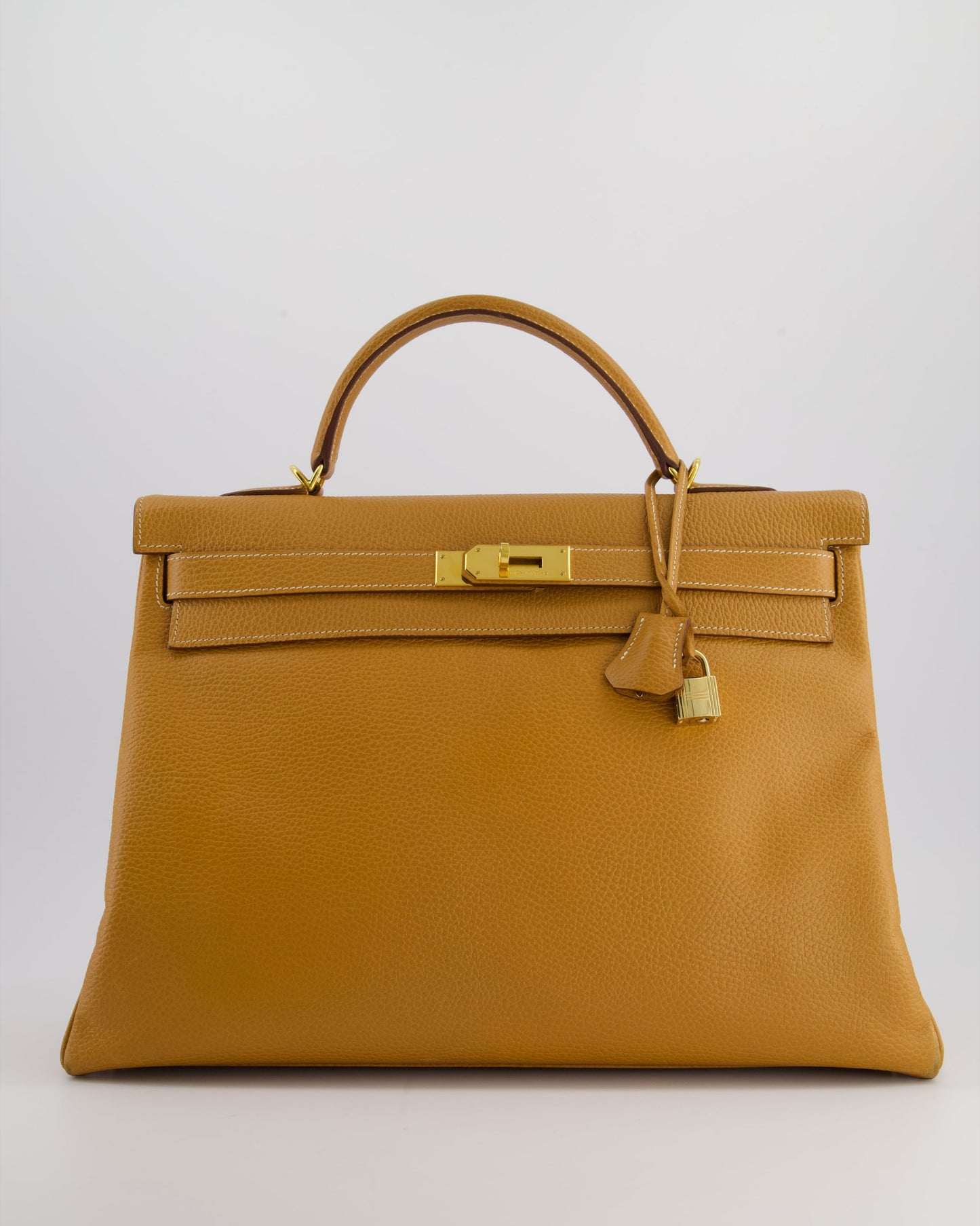 Hermès Kelly Bag 40cm in Vache Liege Grainee Leather with Gold Hardware