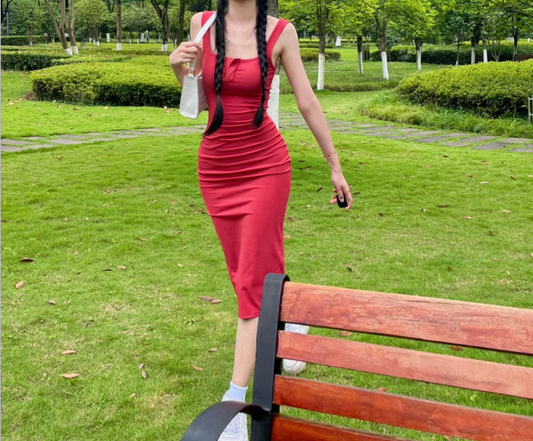 Sexy Red Strapless Bodycon Homecoming Dress P3152