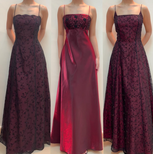 amakanas- Vintage Empire Style Exquisite Sparkling Beaded Mesh Dress gh6204