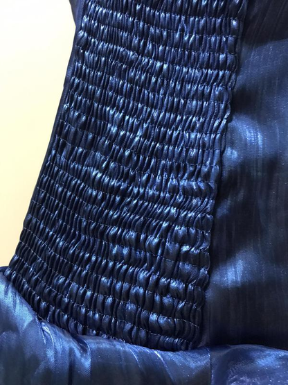 Black Chiffon Beaded Mini Satin Short Prom Dress Homecoming Dress  SH1022