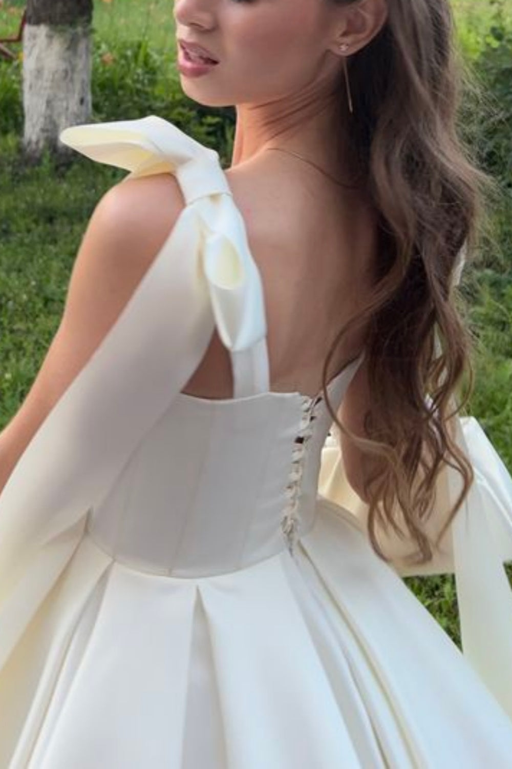 amakanas-White/blue princess color homecoming dresses tight hoco dresses Barbie Princess gh5807