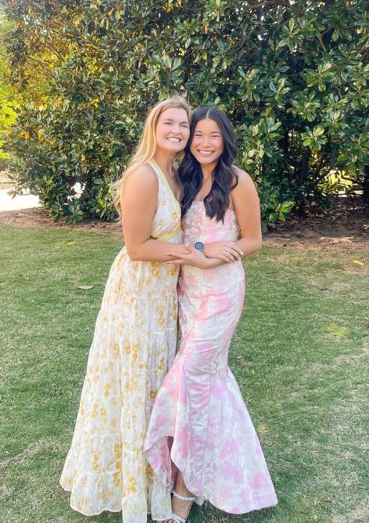 Pink Elegant Fashion Floral Long Slim Fit prom dress Evening Dress Party Dress Bridesmaid Dresses gh3316