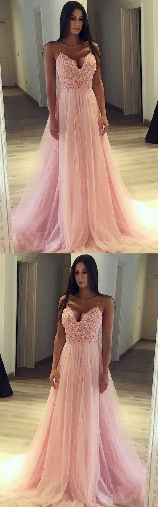 Prom Dress with Thin Straps, Back To School Dresses, Prom Dresses For Teens, Graduation Party Dresses cg1074