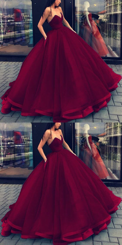 Yellow Ball Gown Prom Dress with Puffy Skirt cg1203