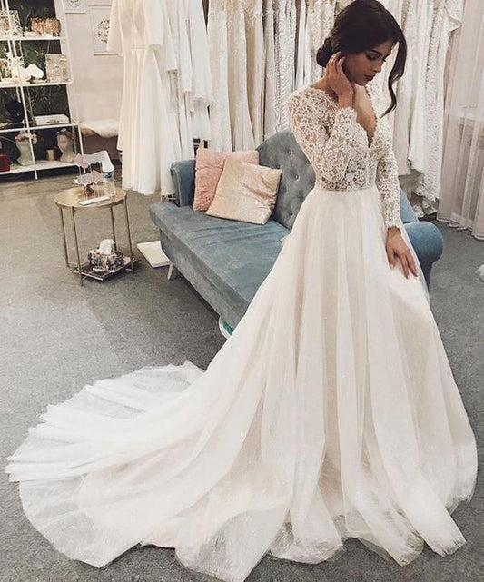 long prom dress, white evening dress  cg8431