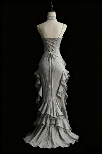 White Retro Fashion Elegant Long/Short Lace Homecoming Dress Prom Dress Evening Gown gh3443