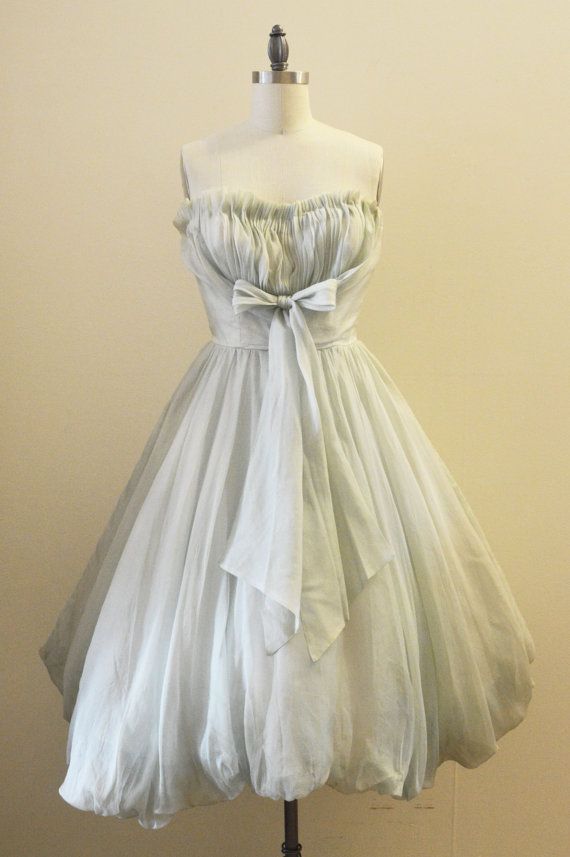 amakanas-Homecoming Dress Vintage Sweet Elegant Girly Strapless Chiffon Bow Short Prom Dress gh5850