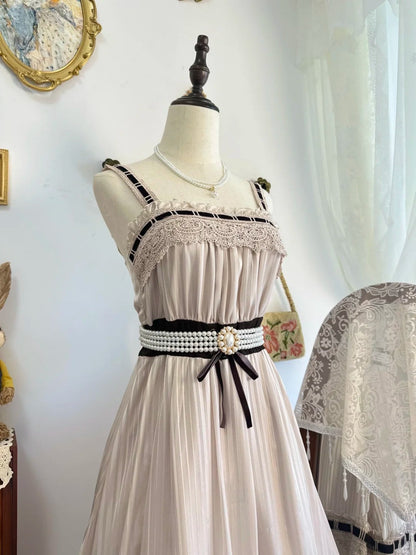 amakanas-Pink lace vintage short chiffon homecoming dress birthday dress gh5209