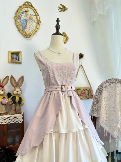 amakanas-Pink ruffled vintage short chiffon homecoming dress birthday dress gh5208