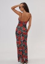 Alanna Floral Printed Maxi Slip Dress - Image 6