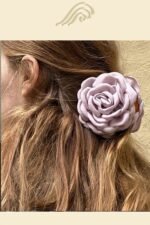 Antonia Handmade Rose Hair Claw - Image 6