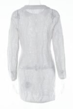 Basis crochet button-up cover-up - Image 12