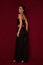 Belinda Sequins Denim Pants Set - Image 9