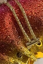 Carlin Diamente Loop Handle Bucket Bag - Image 3