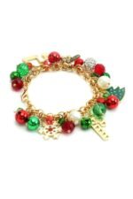 Celeste Snowflake Crystal Pendant Bracelet - Image 5