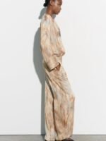 Delia Printed Button-down Set - Image 2