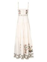 Denise Embroidered Floral Maxi Dress - Image 5