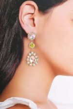 Destiny Diamante Drop Earrings - Image 2