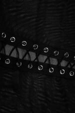 Dorse Round Neck Double-sided Mesh Dress - Image 5