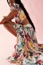 Dulcie Printed Cut-out Two-pieces Swim Set - Image 3