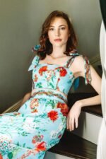 Eartha Printed Strap Three-pieces Swim Set - Image 2