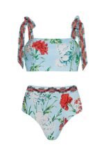 Eartha Printed Strap Three-pieces Swim Set - Image 6