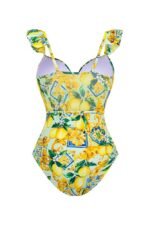 Eden Printed Ruffle Two-pieces Swim Set - Image 3