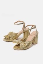 Edna Bow-tie Heel Sandals