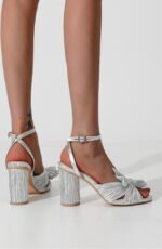 Edna Bow-tie Heel Sandals - Image 5