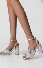 Edna Bow-tie Heel Sandals - Image 6